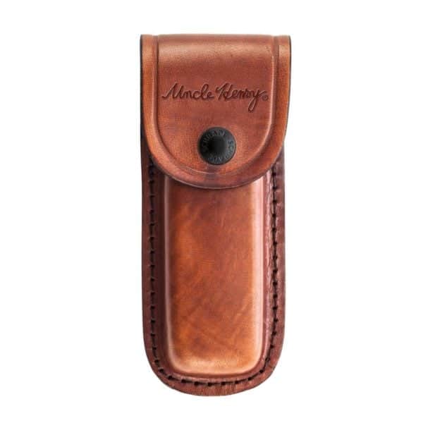 Schrade Uncle Henry Pocket Knife Satchet Pouch Leather